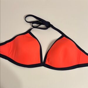 Vibrant Orange Bikini Top 32GG NWT